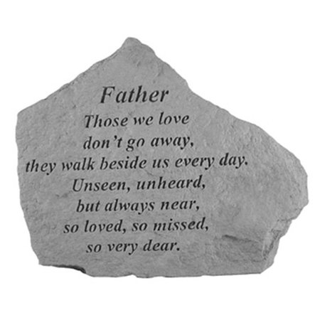 KAY BERRY - Inc. Father Those We Love - Memorial - 6.875 Inches x 5.5 Inches KA313353